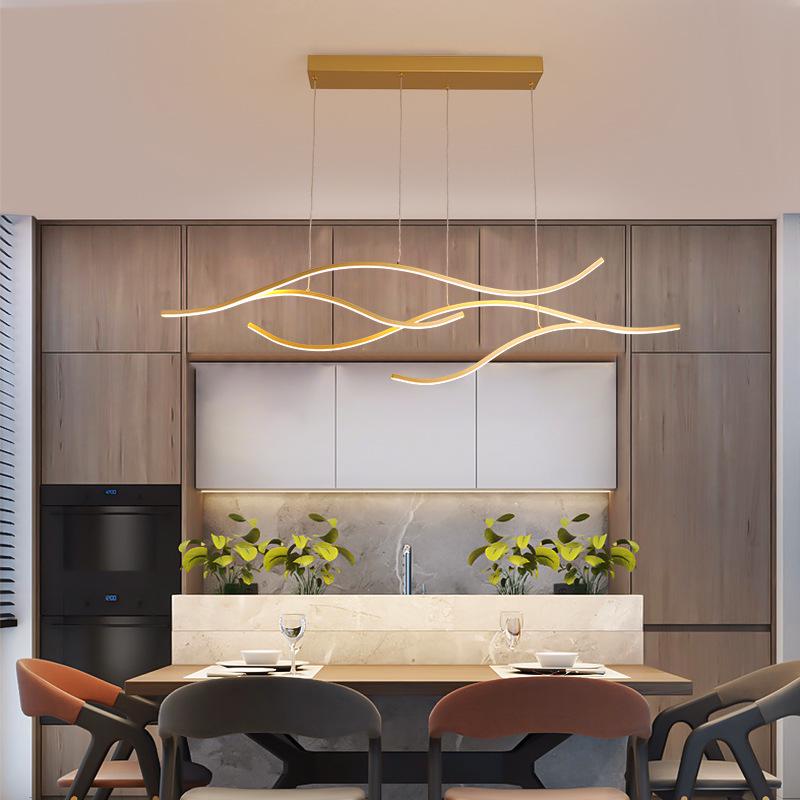 Nordic LED Pendant Light: European Creative Gold Design for Office & Restaurant, 2020