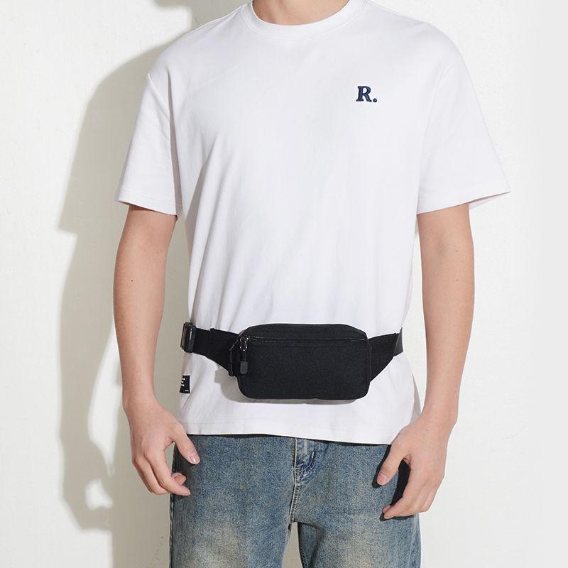 Men's Durable Construction Waist Bag: Sturdy, Small, and Ideal for Running