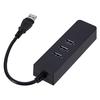 3 Ports Usb 3.0 Gigabit Ethernet Lan Rj45 Network Adapter Hub To 1000Mbps