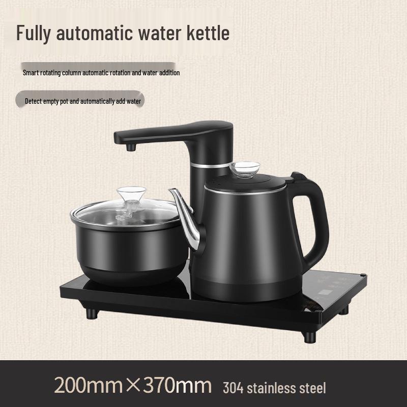 Automatic Electric Tea Brewing Kettle with Built-in Teapot and Stand