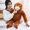 Newest Simulated Cuddle Gorilla Doll Kawaii Stuffed Plush Toy Figure Doll Cartoon Anime Cute Kids Birthday Holiday Gift Doll