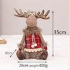 Christmas Doll Figurine Ornament Novelty Toy for Winter Festival Tabletop Shelf Home Decor