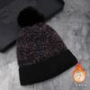 Winter New Hairball Decoration Cold-resistant Warm Comfortable Knitted Hat Outdoor Travel Comfortable Windproof Ear Protection Wool Hat