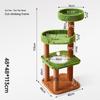 Miaolis 3-Tier Cat Treehouse Scratching Post