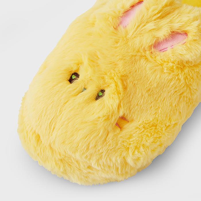Bunini Plush Room Shoes (YELLOW)