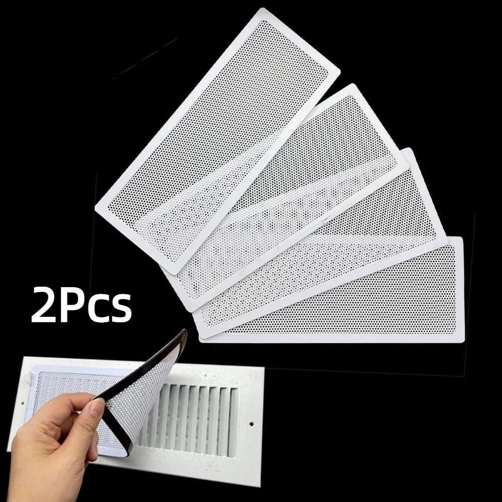 2Pcs Dust HVAC Vent Screen Cover 4.74*10.23inch Magnetic Vent Cover  Wall