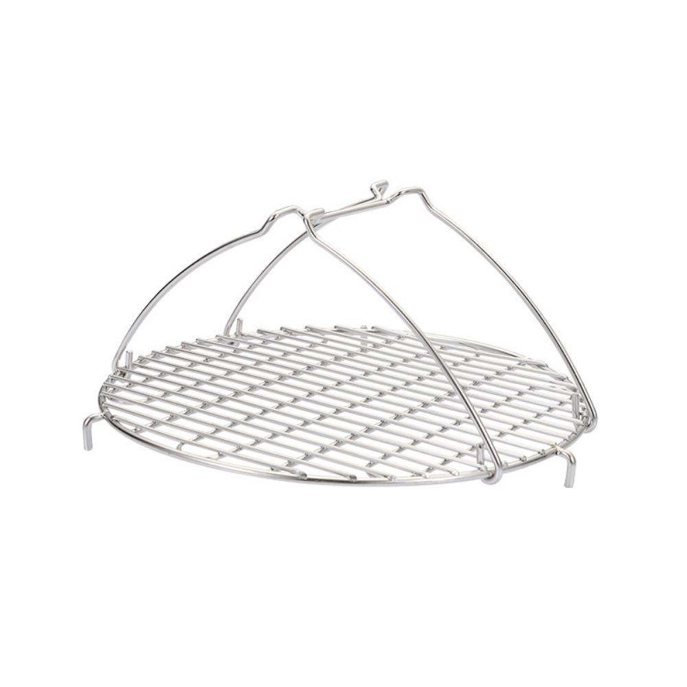 

Круглая теплоизоляционная подставка из нержавеющей стали, кухонная подставка для приготовления пищи, держатель кухонной утвари серебряный