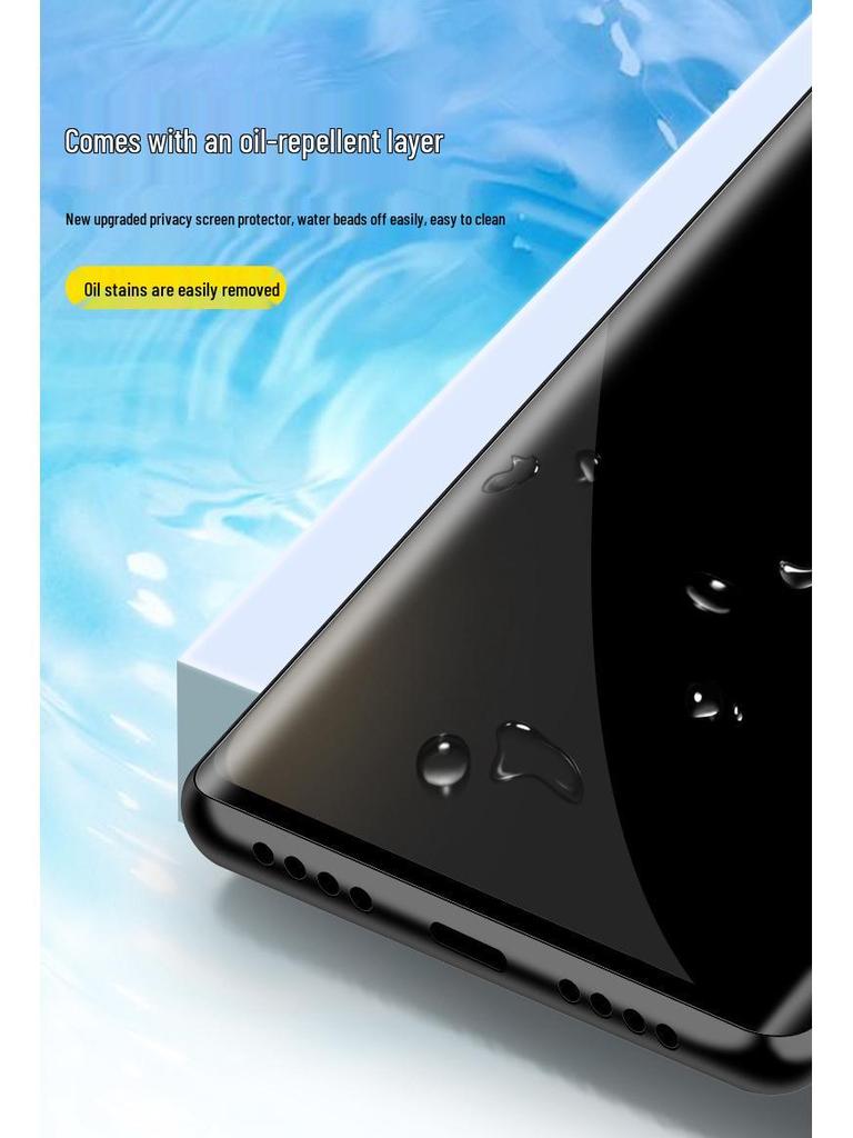 Moto Edge70/Signature HD Anti-Peep Weichfolie & G100 Hydrogel Sichtschutz-Displayschutz