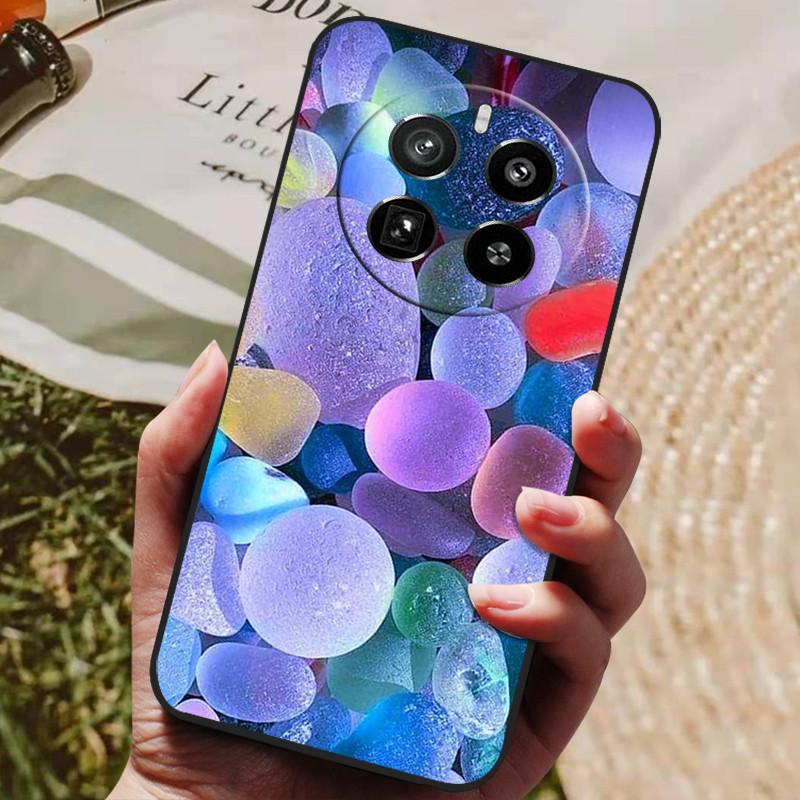 Für Realme 12 Pro Plus Hülle Luxus Handy Silikon Rückseite für Realme 12 Plus Hüllen Realme12 pro+ plus Schutzhülle Capas