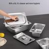 RuHan 304 Stainless Steel Full Size Food Pan
