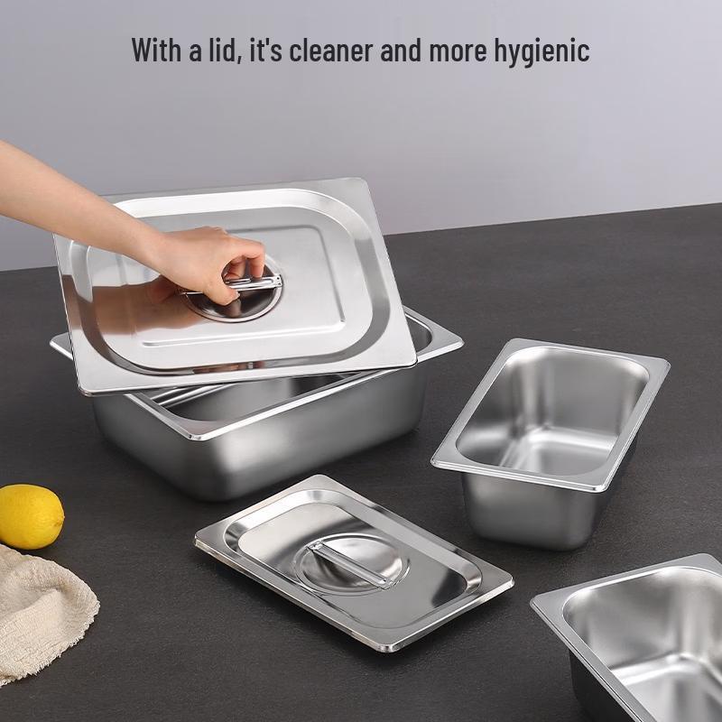 RuHan 304 Stainless Steel Full Size Food Pan