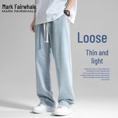 Mark Fairwhale Men's Loose Straight Casual Jeans