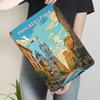 Philadelphia Pennsylvania Metal Sign Landscape Poster Decoration Bedroom Custom Tinplate Plaques for Wall Art Decoration Retro