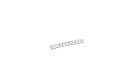 Oznacznik Dk 1/Z5 /1-10/ Biały 89278006 (100Szt.)