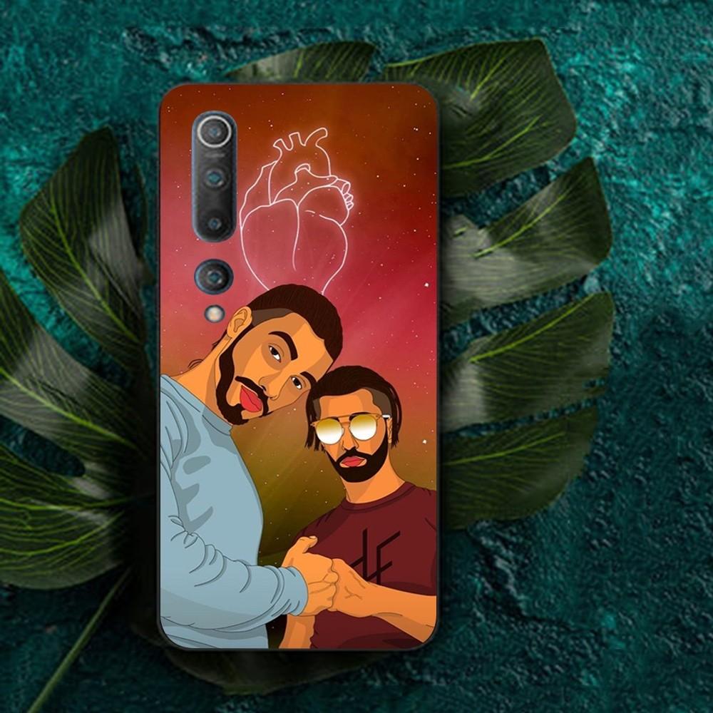 PNL QLF Rapper Black Phone Case For Redmi Note 4 X 5 A 6 7 8 T 9 9S 10 11 11S 11Epro Poco M3 Pro
