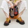2026 Sommer Damen Sandalen aus echtem Leder Einzigartiges Design Plateau Freizeitschuhe Ugly Chic Mary Janes Macaron-Farben