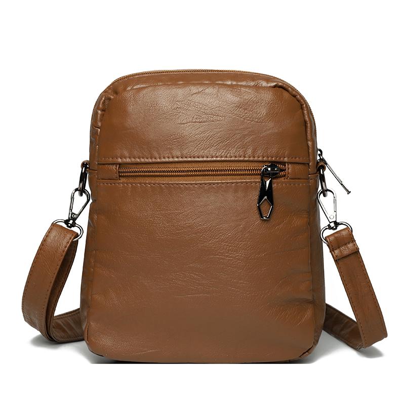 Crossbody Bag Women's Mobile Phone Bag Shoulder Bag Retro Small Square Bag