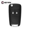 For Opel Vauxhall Zafira Astra Insignia Holden Flip Car Key Shell Cover Fob Case With Screw 2 Button Remote Key