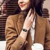 Genuine Leather Crocodile Texture Smart Watch Strap Adjustable Watchband for Fitbit Charge 6/5
