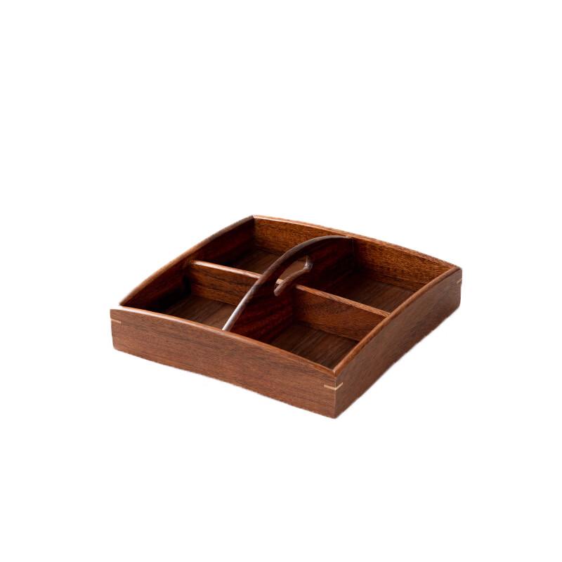 Feng Zhi Wooden Snack & Fruit Tray 30cm