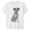 Dalmatian Dog Graphic Animals Dogs Unisexs TShirt Unisexs Tee Unisex Top