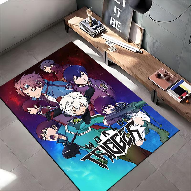 World Trigger Anime Design suitable as a non-slip mat for the living room or bedroom sofa