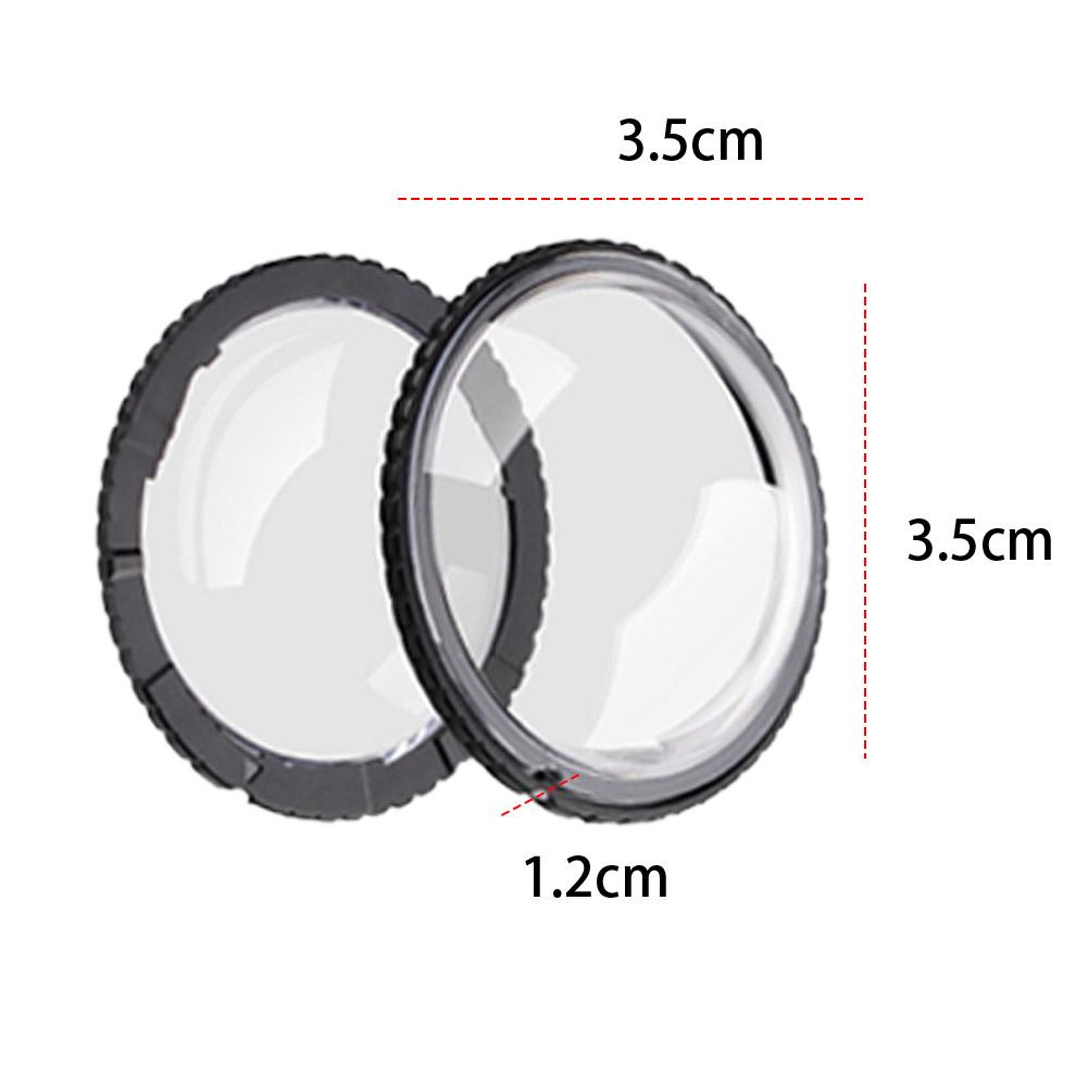 Lens Guards for Insta360 X4 Rotating Protector Cover Tempered Glass Len Protection Frame Anti-Scratch Sports Camera Accessories