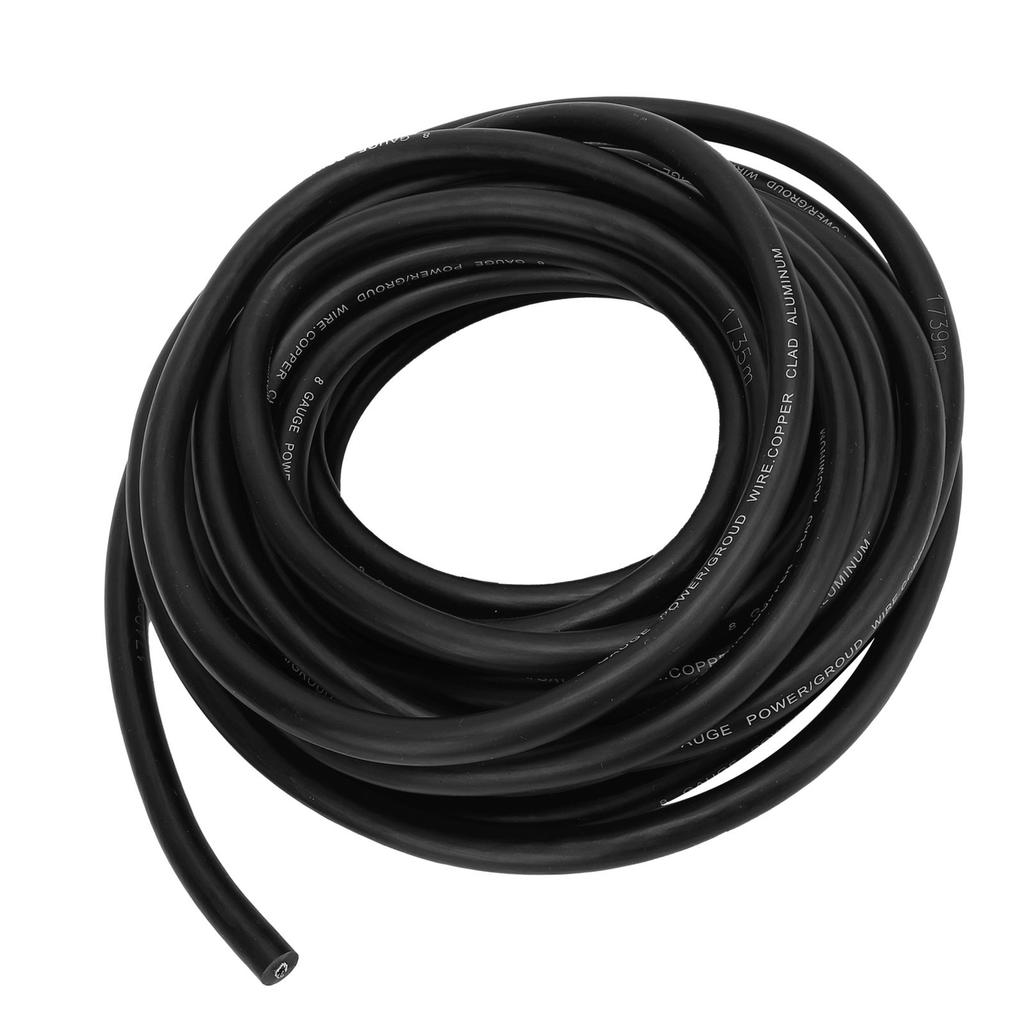 8 Gauge AWG Automotive Wire 25ft Versatile Flexible Easy Installation Car Power Ground Battery Cable for Radio Lighting