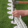 No Edging Spikes Pieces Spiral Nylon Anchor Stakes 8 Inch For Pavers, Barriers, Sod, Anchor Spikes