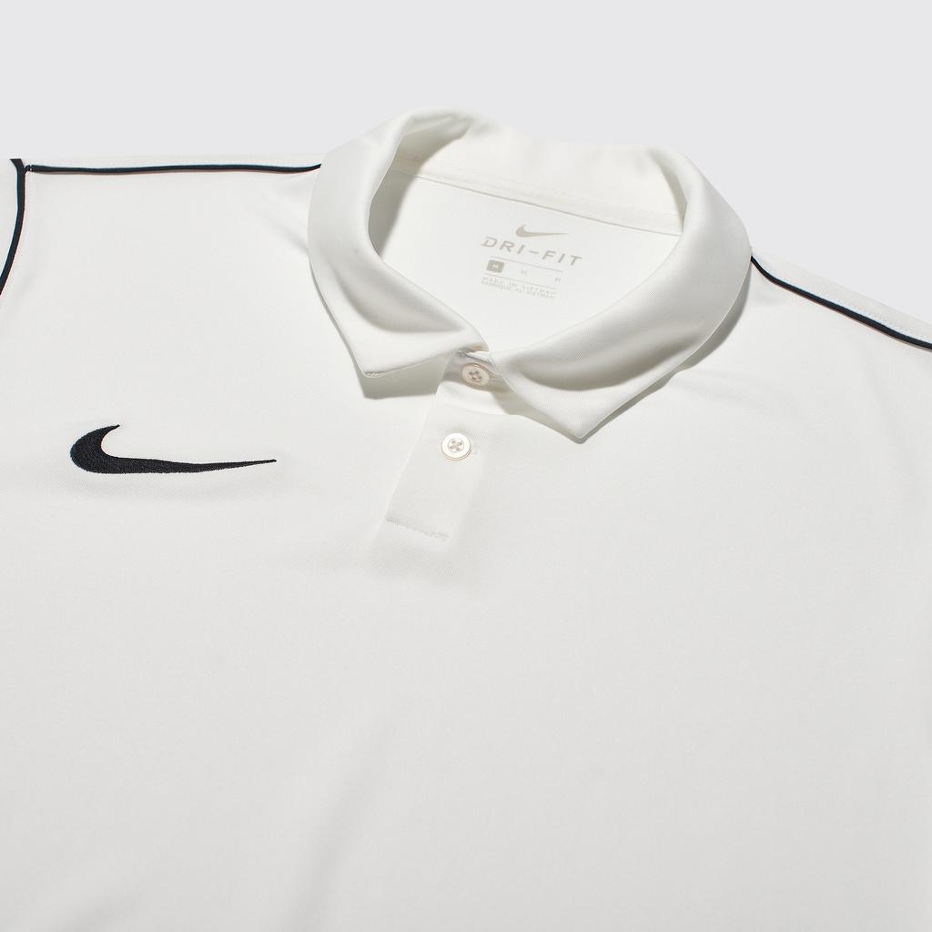 Nike Logo Print Polo Shirt Men tops White BV6879-100