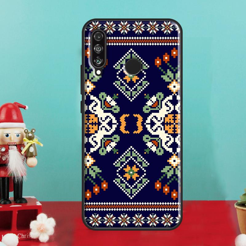 Ukraine Ornament Pattern For Huawei Nova 9 10 SE 12i 12s 11i 8i Y90 Y60 Y70 Y72 Y73 Y61 Y91 P30 P40 Lite P60 Pro Case