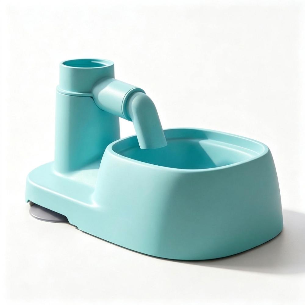 Anti-Wet Mouth Gravity Cat Water Dispenser Gravity Refill Pet Water Station Household
