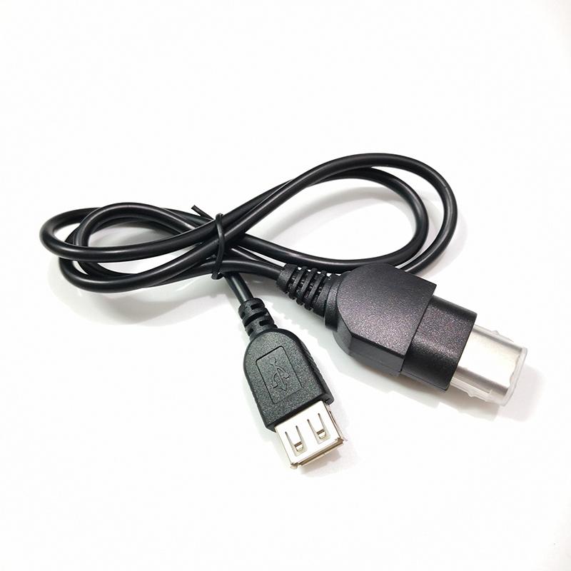 Cabo USB de fio composto de áudio e vídeo Generation Av para Xbox fêmea USB para adaptador de controle de jogo Xbox cabo de conversão