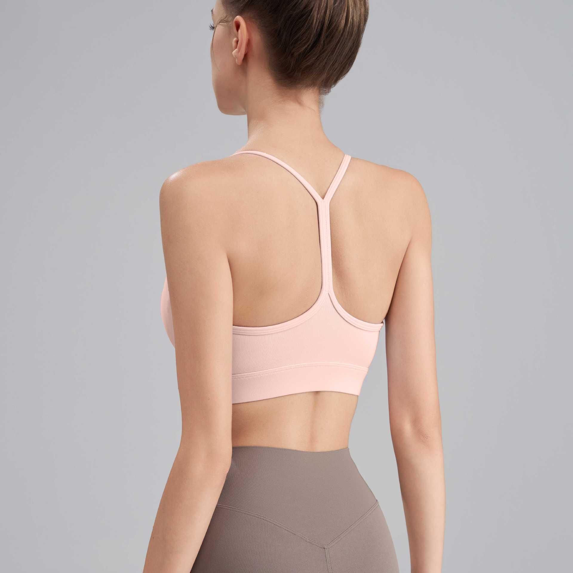 

Женский нюдовый топ для йоги: Сексуальный летний бюстгальтер для пилатеса с красивым дизайном спины L