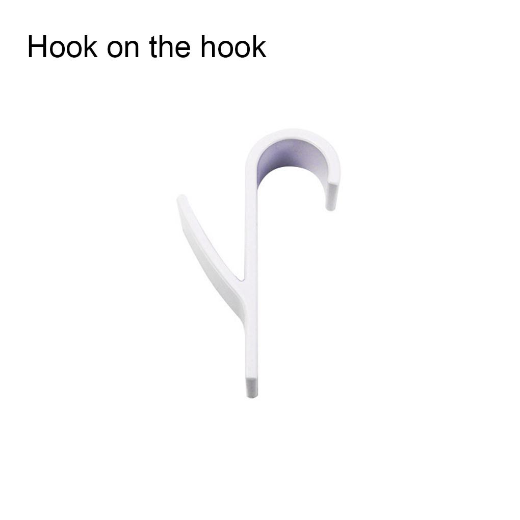 6-teiliger exquisiter Handwerks- und glatter Linienhaken ohne Bohren für beheizte Handtuchheizkörper-Kleiderbügelhalter