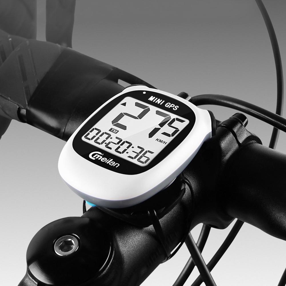 Ciclocomputer Wireless Per Bici - Contachilometri LCD, Tachimetro, Multifunzione, Nero, 52mm