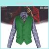 Batman Dark Knight Joker Clown Cosplay Costume Stage Performance Suit For Halloween