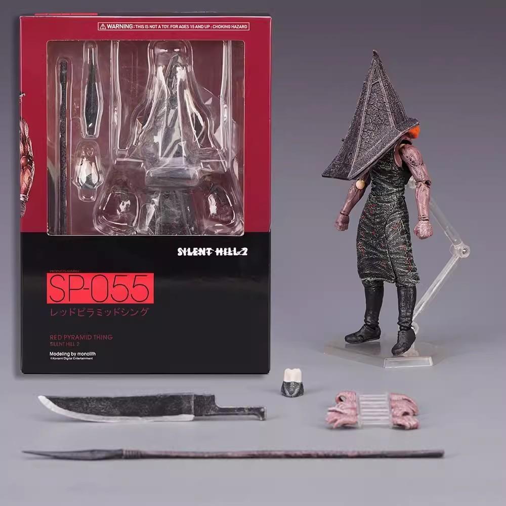 Silent Hill Figma Nosferatu Nurse Pyramid Head Action Figure With Articulation For Collectors And Display