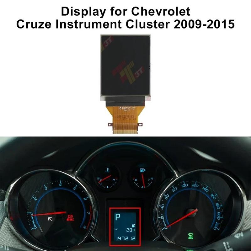 Dashboard LCD Display for Chevrolet Cruze Instrument Cluster (2009-2015)