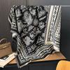 New outer office blanket autumn and winter warm square scarf imitation cashmere thickened shawl