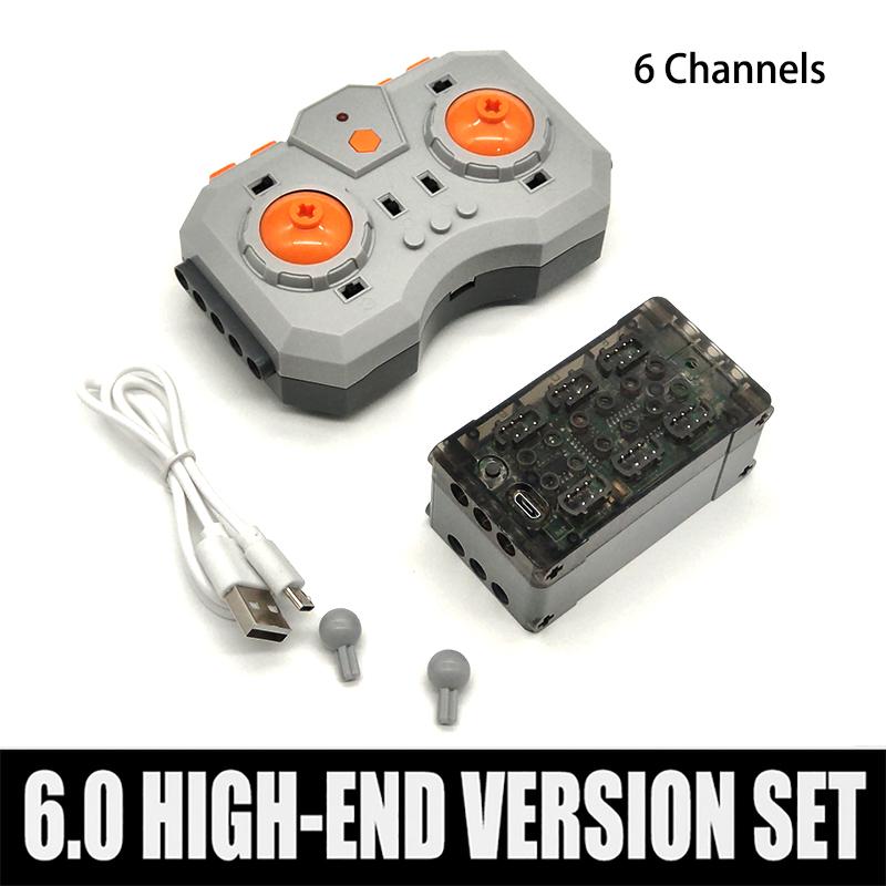Moc M Xl L Motor Servo Power Functions Motor High-Tech Parts Multi Tool Pf 8293 8883 Model Building Blocks Compatible With Lego