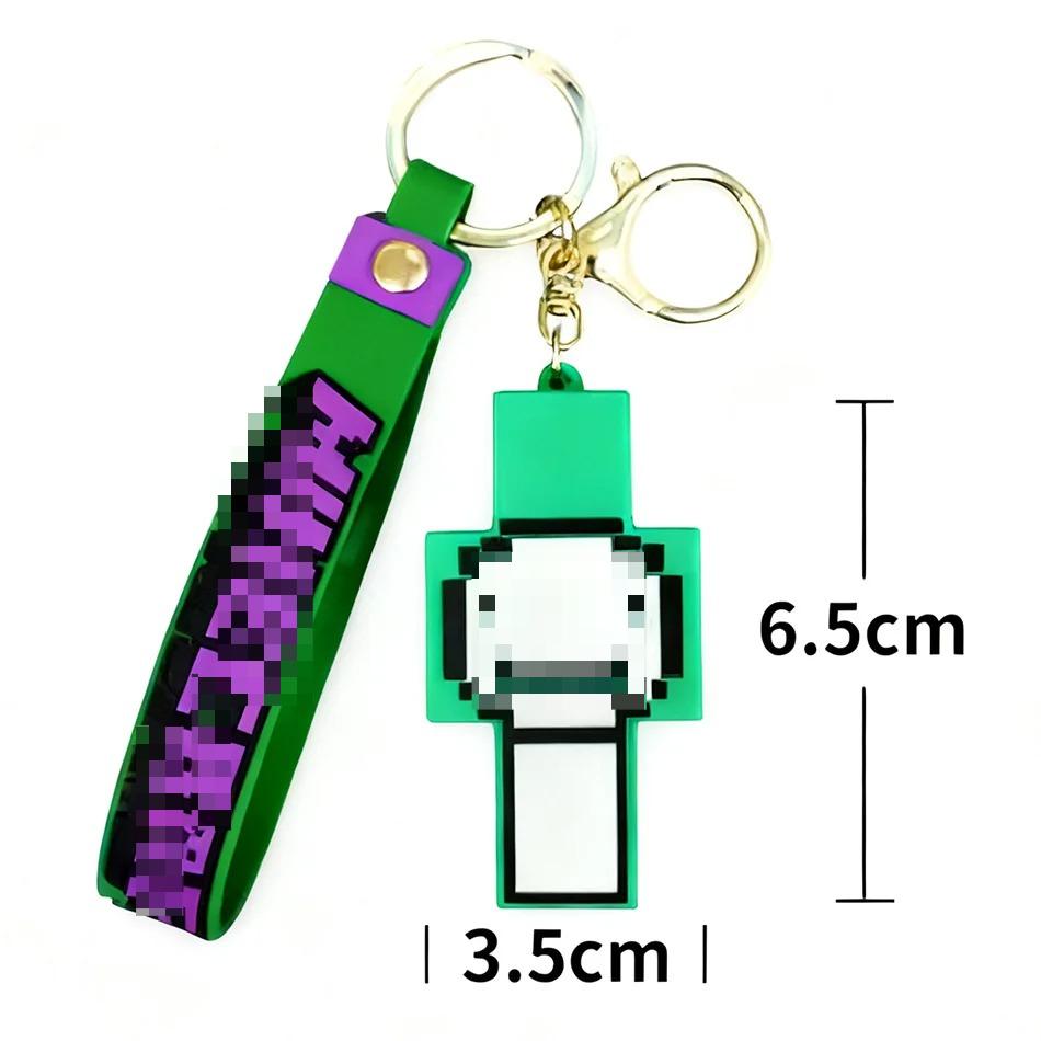 Trendiger Acryl-Schlüsselanhänger mit Cartoon-Figuren Taschenanhänger Rucksackanhänger Autoschlüsselanhänger - Lustiges Geschenk für Freunde Langlebig