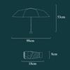 Mini Sun Umbrella Small Pocket Rain Umbrellal Folding Umbrella UV Ultraviolet Protection Sun Shade Pocket Parasol