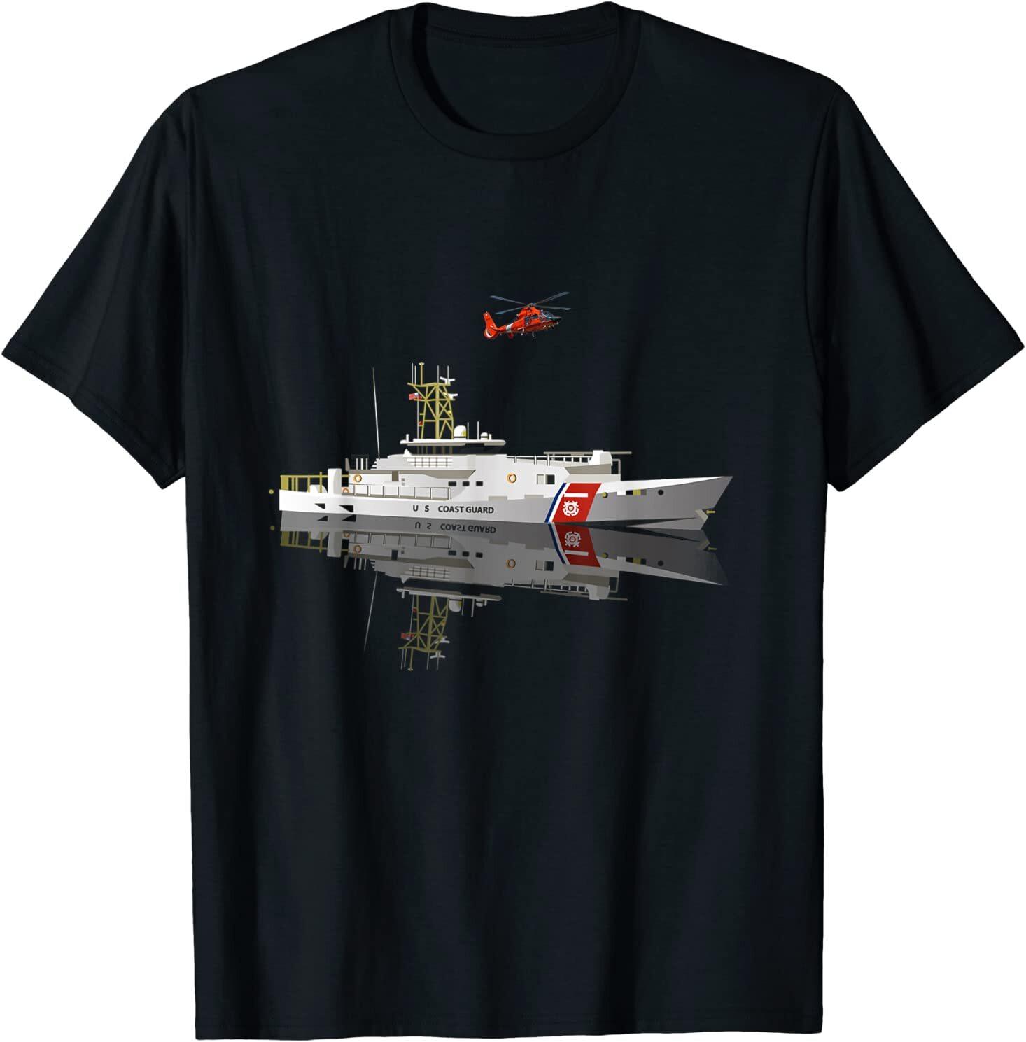 U.S Coastguard Coast Guard Veteran Flag USCG Veterans Day T-Shirt Size S-5XL XXXXL