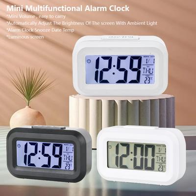 Mini Timer Smart Clock Kid Alarm Clock Student Time Manager Portable Bedroom Desktop Silent Bedside Electronic Small Alarm Clock