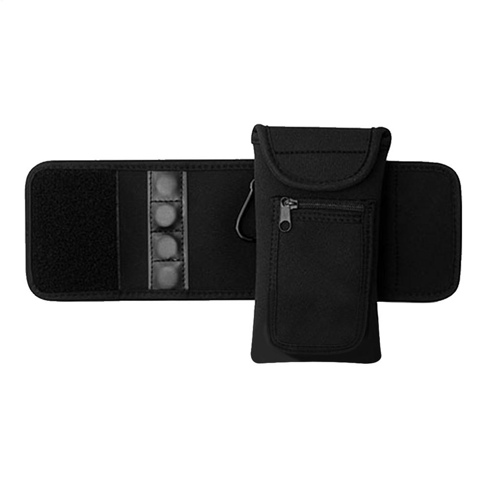 

Gym Magnetic Bottle Sleeve Magnetic Water Bottle Holder with Phone Holder Stable Water Bottle Carrier Convenient Magnetic Water чёрный