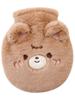 Large Capacity Hot Water Bottle for Female Students, Cute Cartoon Plush Hot Water Bag