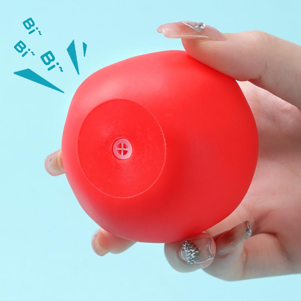 Brinquedos de Vinil para Apertar de Frutas Bebê Sensorial Brincadeira com Água Frutas Falsas Legumes Barulhentos Estimulação Sensorial Sem BPA Kit de Brinquedos Interativos para Banho