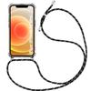 Case for iPhone 12 Mini (5.4 ") Reinforced Corner Shockproof Reinforced Protection Anti-scratch Corners Included Black Chain