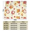 Soft BlanketsStudents Camping Bear Rilakkumas Apple Throw Blanket  Flannel Bedspread For Living Room Novelty Sofa Bed Cover